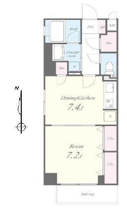 シャルマンドミール 間取り