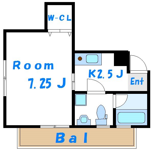 メゾンドフルール 間取り