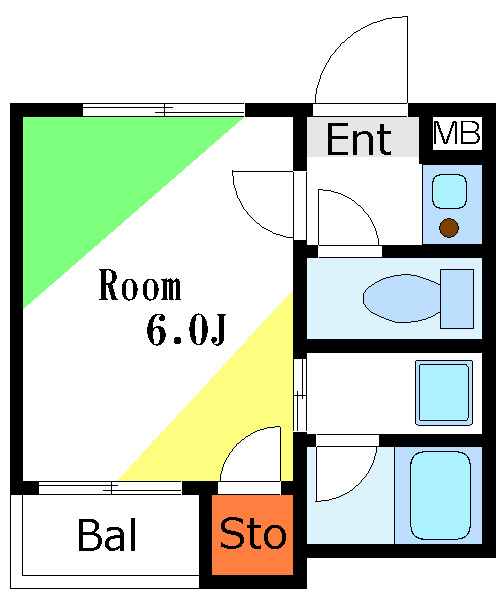 プレシャス西葛西 間取り図