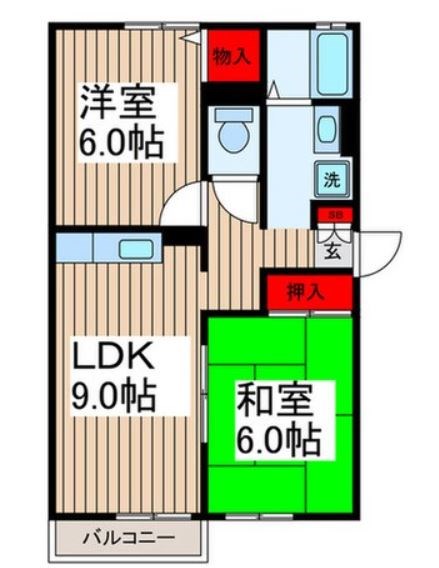ファミーユ高砂  間取り