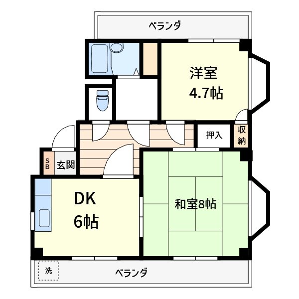 東條ビル 間取り