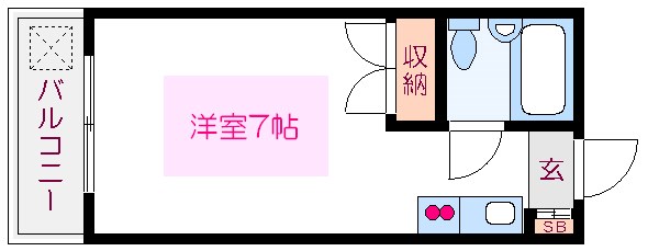 パークサイド関口 間取り