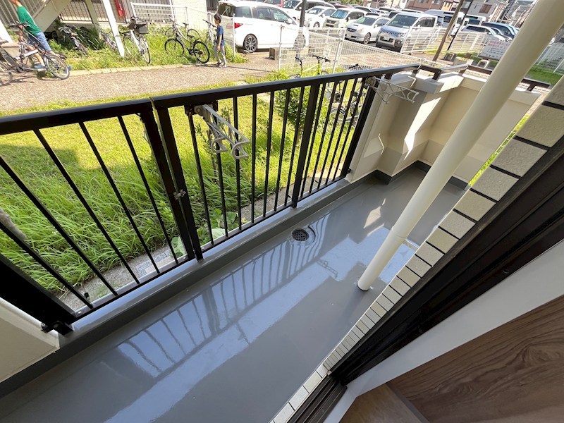 サンシティヒコタ　B-3 ベランダ