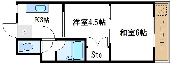 メゾンこちや 間取り