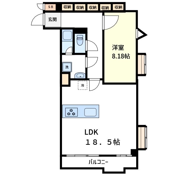ライオンズプラザ日暮里  間取り