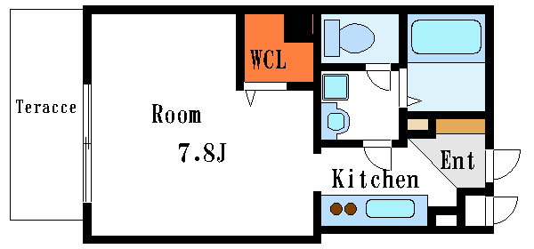 プリムローズ 302号室 間取り