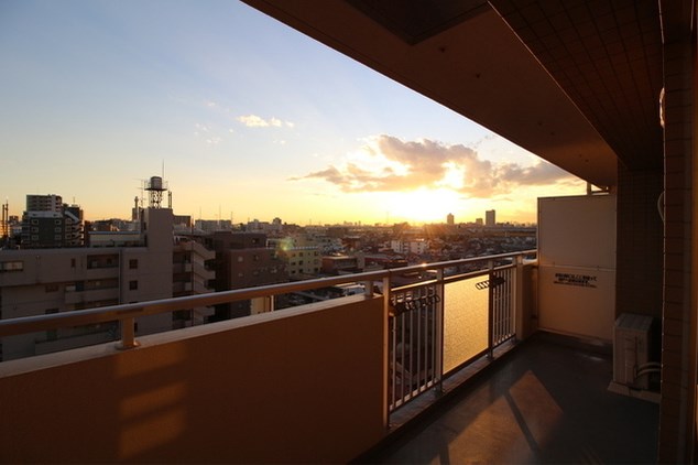 コーポレート船堀 ベランダ