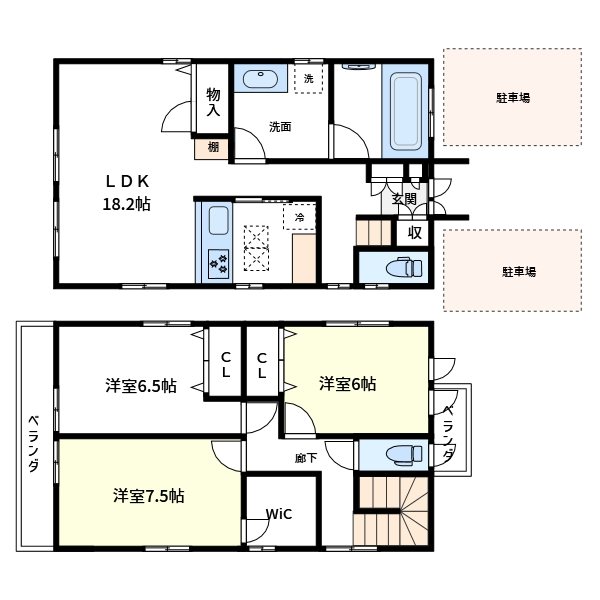 木村賃家 間取り
