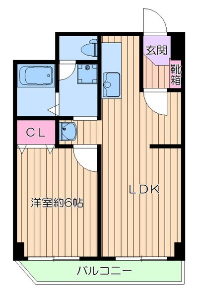 ツイン・コートＷ 503号室 間取り