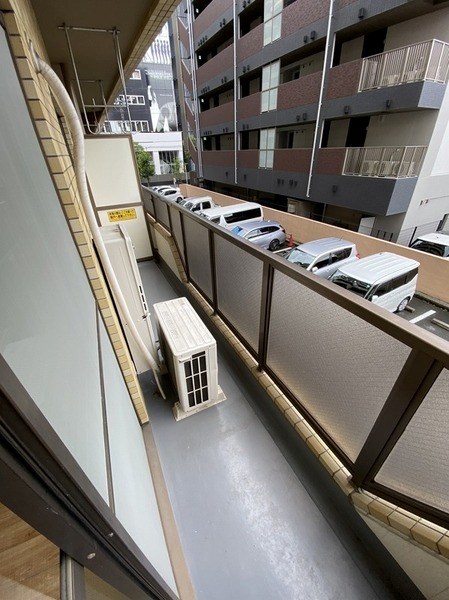 ツイン・コートＷ ベランダ