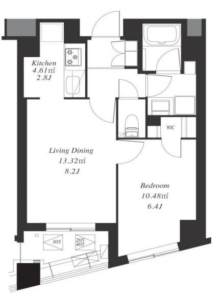 フレンシア田端南 間取り
