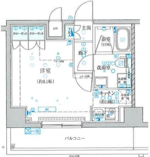 ベルシード梅島ブランシュ 間取り