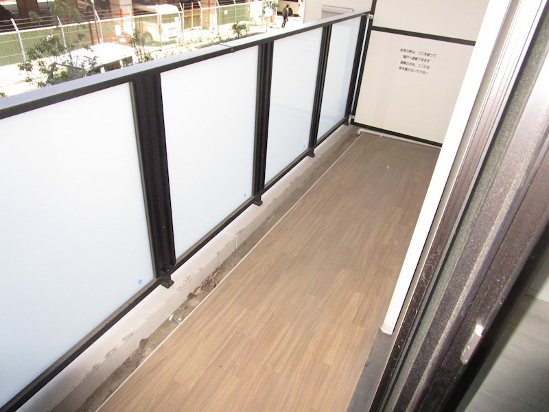 ベルシード梅島ブランシュ ベランダ