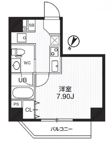 ブランセ森下 間取り図