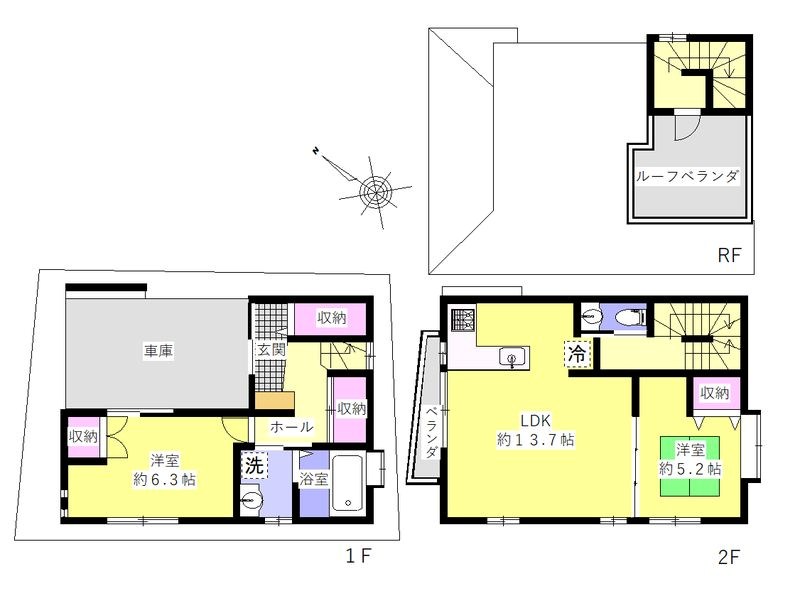 浅５村田邸 間取り