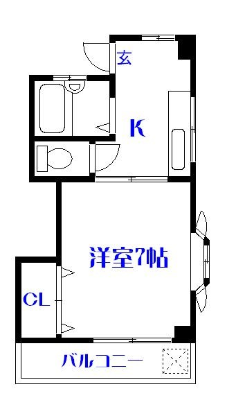 コーポ長嶋 間取り