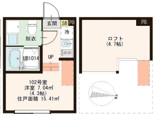ハーモニーテラス金町Ⅴ 間取り