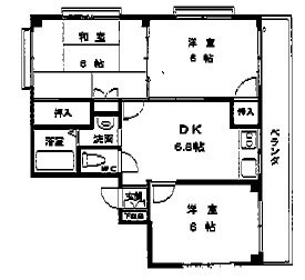 パークハイム  間取り