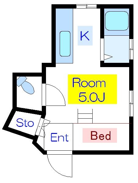 レジデンス豊 間取り図