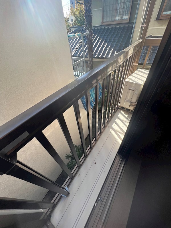 コーポヒラサワ ベランダ