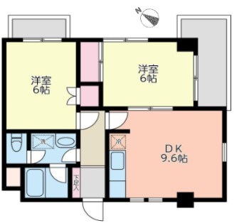 ブルク六義園 間取り図