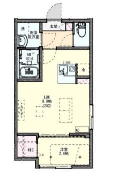 KLEIS一之江 間取り