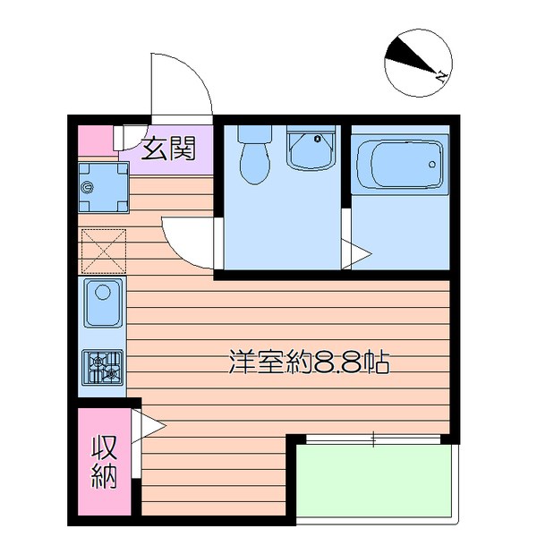 ランジュ  間取り