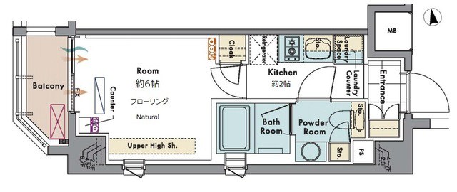 マスターズコート木場公園ブラン 間取り