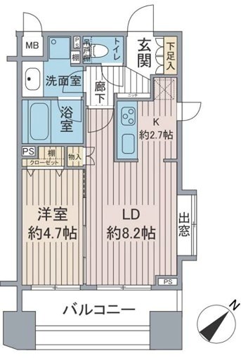 ダイナシティ雷門 間取り図
