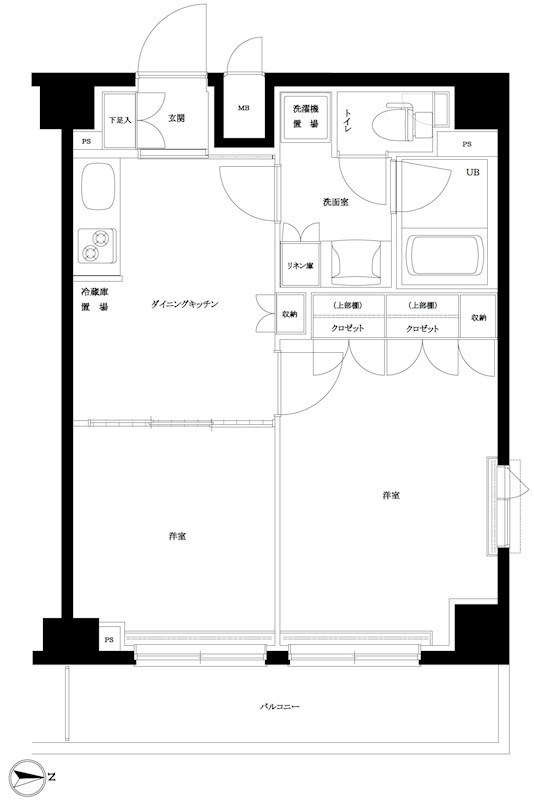 ルーブル墨田立花   間取り図