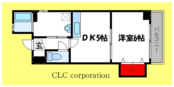 Ｋ＆ＦフラッツⅡ 間取り図