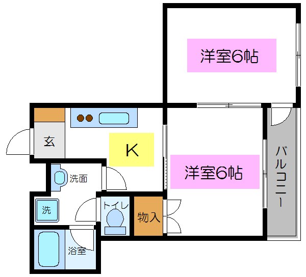 メゾンＳＫ 間取り図