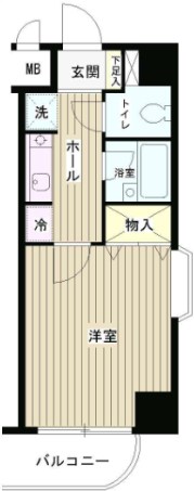 グラン・パアレ2  107号室 間取り