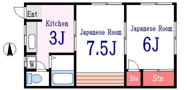 本橋ハイツ 間取り