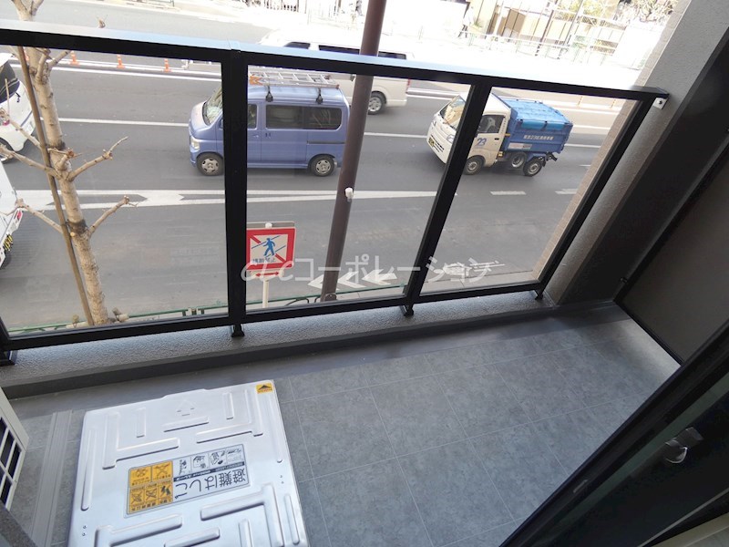 ラグゼナ北千住  ベランダ