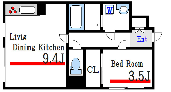 インパレス 間取り図