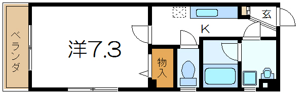 ワイズコート瑞江 間取り図