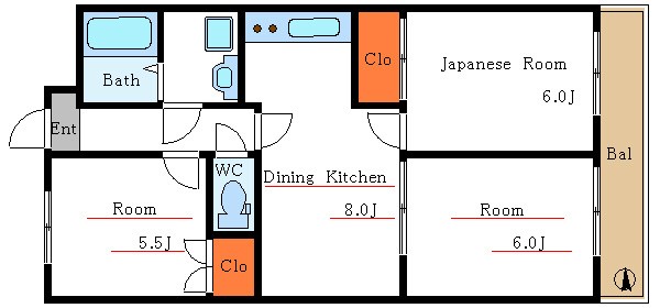 メゾン・ロワイヤル 間取り図
