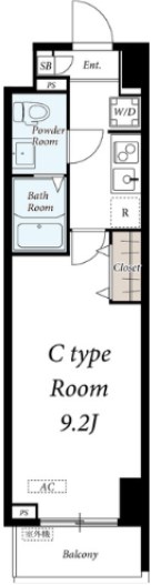 リブリ・東上野   間取り