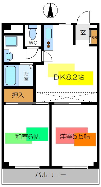 パームスプリングス 間取り