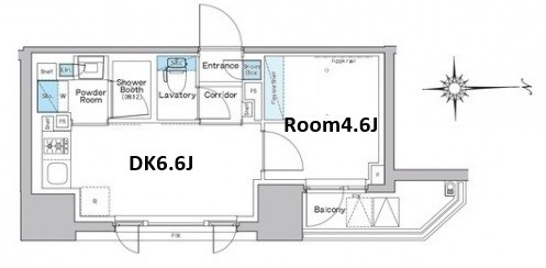 ルフォンプログレ門前仲町プレミア 間取り
