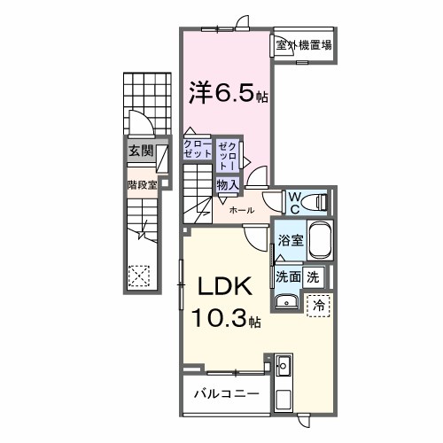 アン　ソレイユ 間取り図