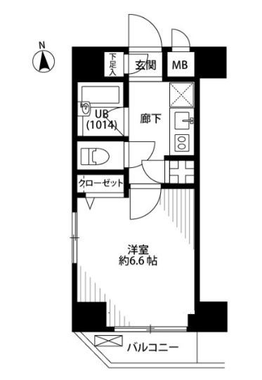 プレール・ドゥーク大島ＰＡＲK　ＳＩＤＥ 間取り