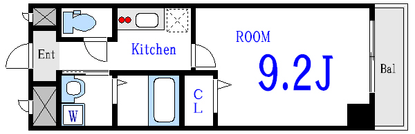 ソシア西葛西 1002号室 間取り