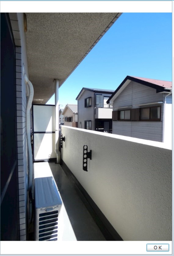 ベイ・ドルフィン   ベランダ