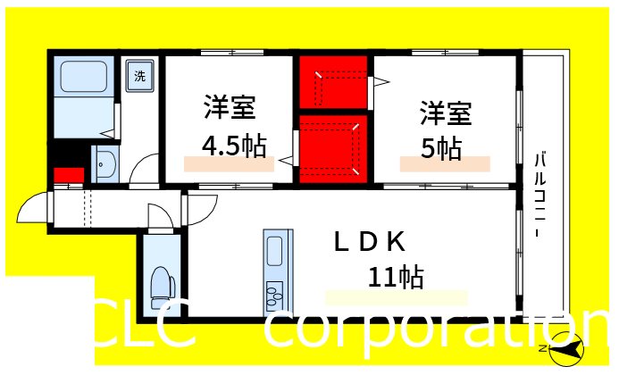 ヘーベルメゾン西葛西　Ｅ 間取り図