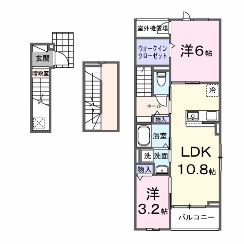 アン　ソレイユ 間取り