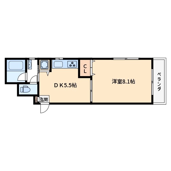 ロイヤルヒルズ 間取り図