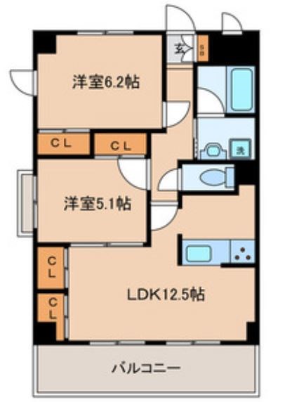 フォーレスト北綾瀬Ⅰ 間取り