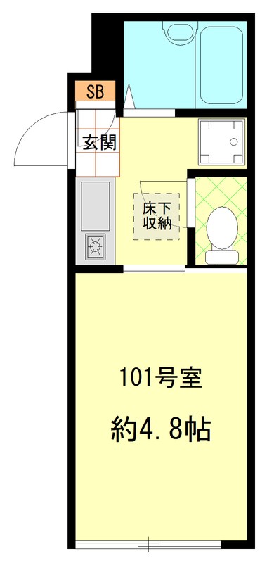 ミレアビターレ北千住 間取り